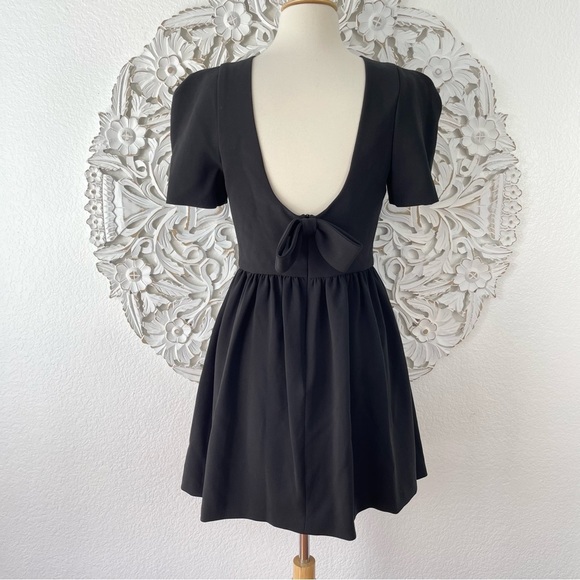 {Black Halo} Booker Bow-Back Short Sleeve Dress, Size 2, NWT - Picture 7 of 11